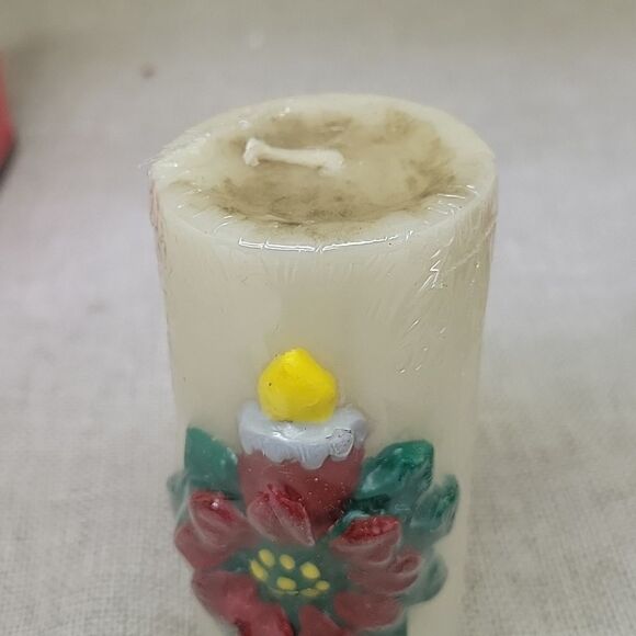 Vintage Set Of Six Christmas Cheer Candles Set ( NEW) - Picture 8 of 10